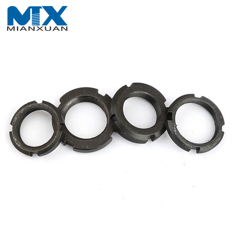 Контргайка шлицевого подшипника из нержавеющей стали DIN981