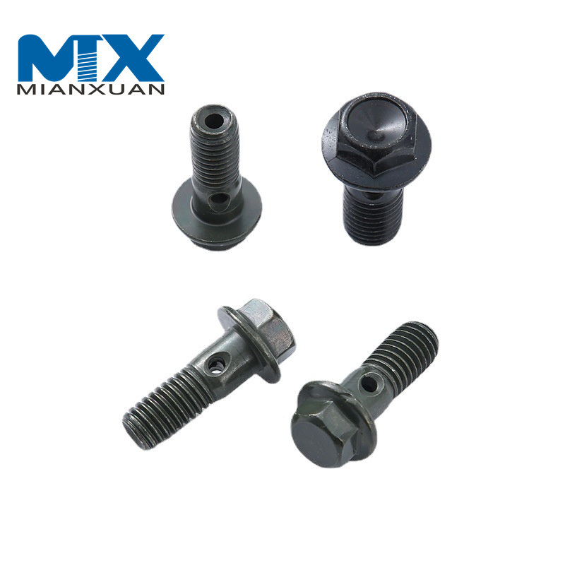 DIN7643 Гидравлический штуцер банджо из углеродистой стали полый болт банджо с отверстием