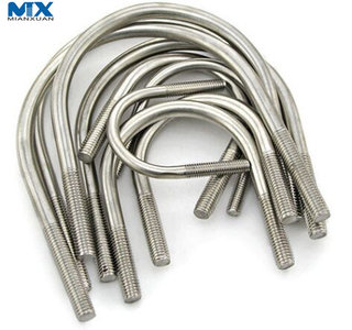 Высокопрочные U-образные болты, изогнутые для строительства