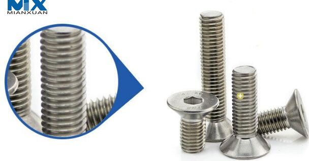 Винты с потайной головкой и круглой головкой pH-Csk