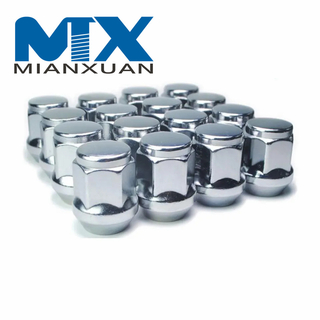 Хромированные стопорные гайки Автомобильная шестигранная гайка