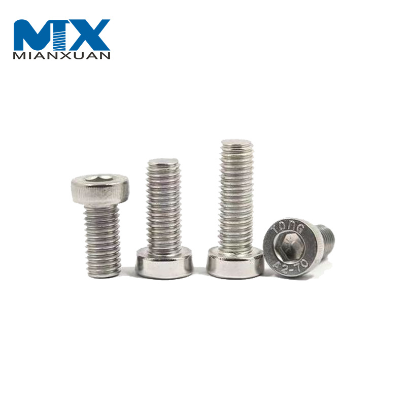 M8*75mm Болт с тонкой головкой из нержавеющей стали A2 A4 и тонкой головкой DIN6912