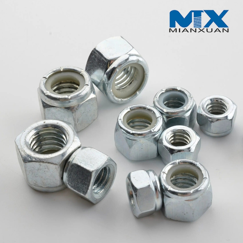 Стандарт углеродистой стали с нейлоновой контргайкой ASME ANSI