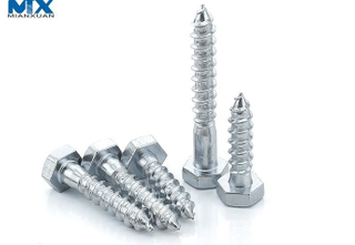 Винты с шестигранной головкой по дереву Coach Lag