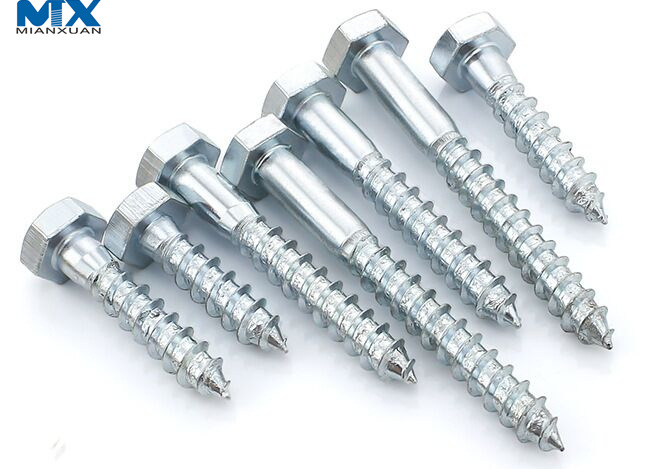 Винты с шестигранной головкой по дереву Coach Lag