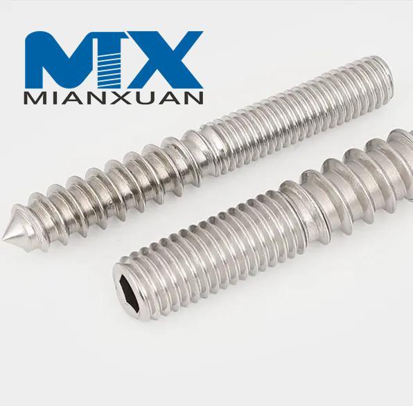 Болт с резьбой из нержавеющей стали DIN797