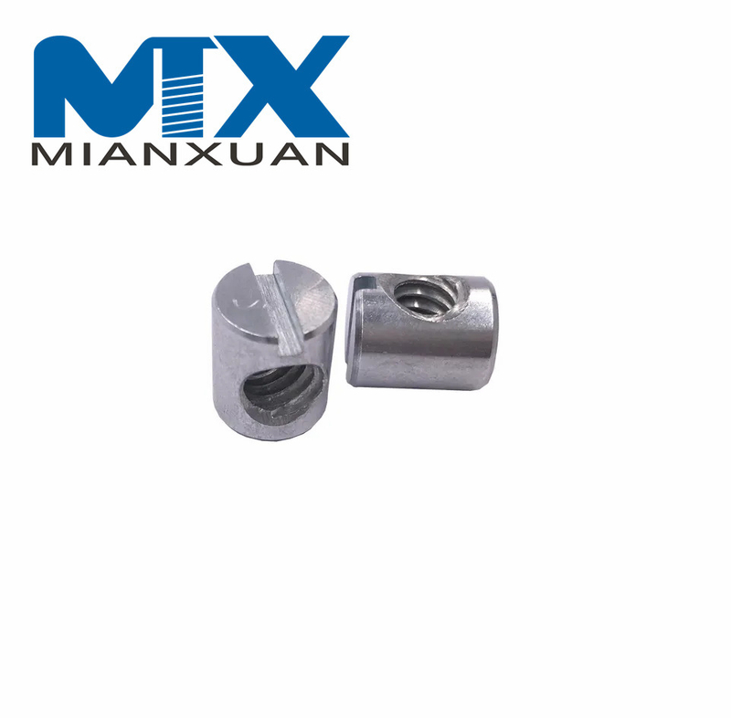 Гайки M8 из нержавеющей стали Соединительная гайка с поперечным дюбельным отверстием