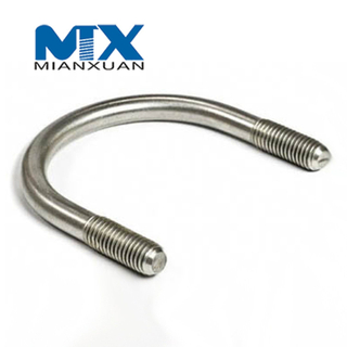 Фабричный профессиональный крепежный болт из углеродистой стали с квадратным U-образным болтом и фланцевый болт