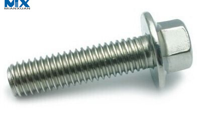 Шестигранные фланцевые болты для строительства