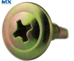 Специальные саморезы/сверла с большой круглой головкой