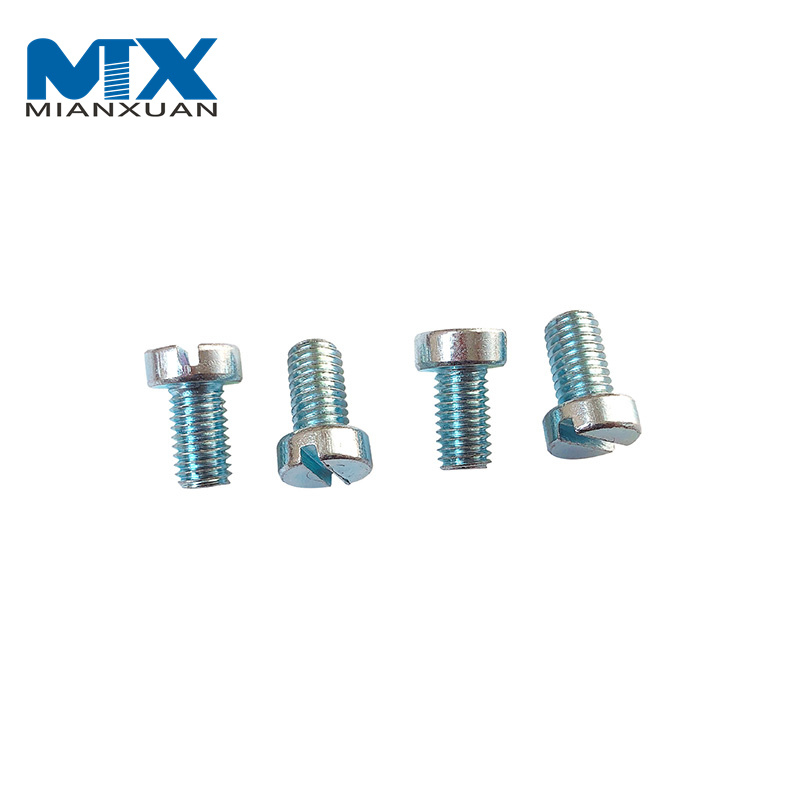 Винты DIN84 с цилиндрической головкой из нержавеющей стали. Латунные винты с цилиндрической головкой и прорезями.