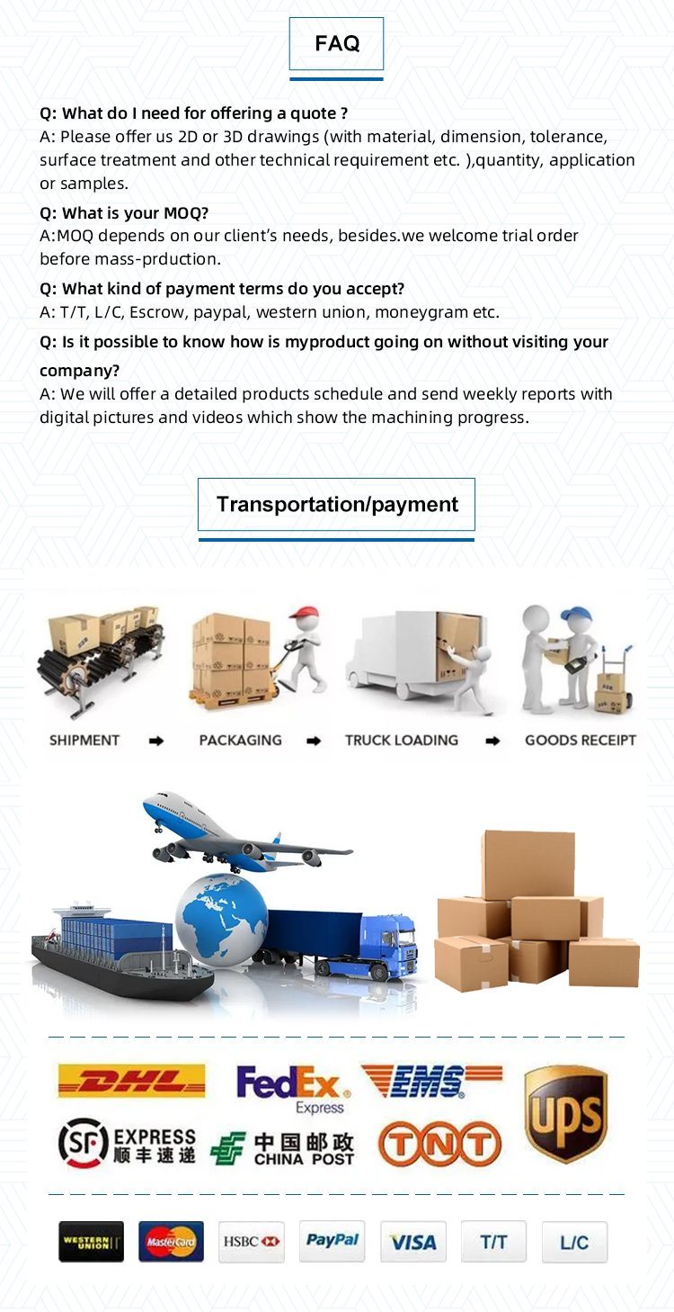 Наконечники стержня Хромолибденовые шарниры с комплектами 3/8 5/8 3/4 7/8 11/4