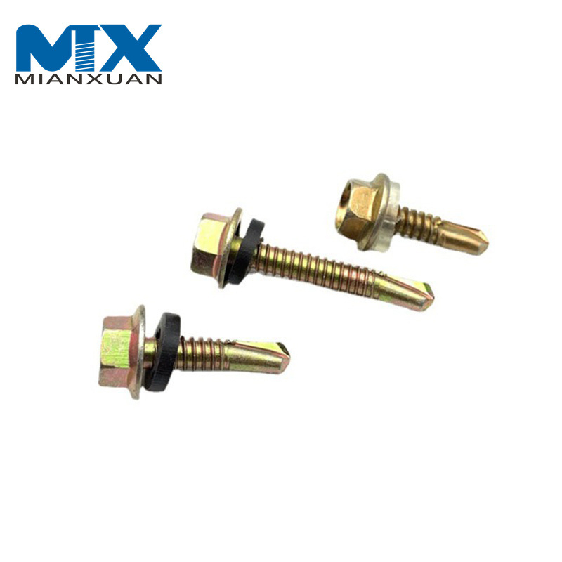 Высокое качество DIN7504 Самосверлящий винт с цилиндрической пластиной и головкой