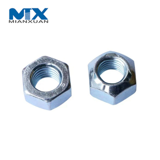 Углеродистая сталь DIN980V Цельнометаллическая контргайка стандартного производителя с черным оцинкованным покрытием