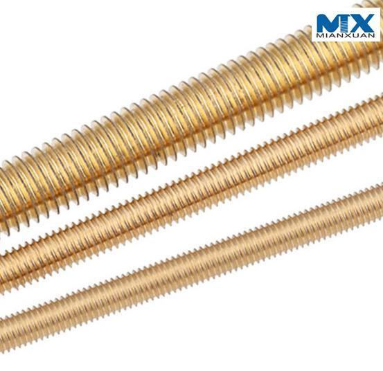 Латунные стержни с резьбой для строительства