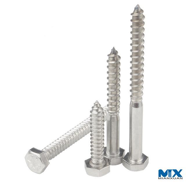 Винты с шестигранной головкой из нержавеющей стали