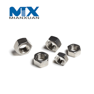 Шестигранная гайка DIN 934 Производитель стандарта из углеродистой стали Цинк DIN934 Производитель