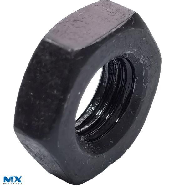 Тонкие шестигранные гайки дюймовой серии