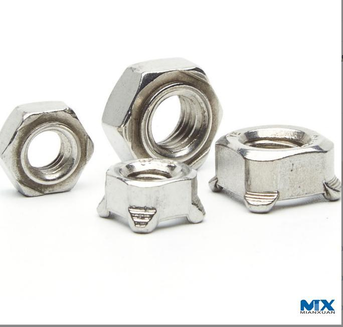 Шестигранные сварные гайки из нержавеющей стали