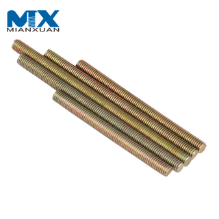 DIN976 A4-70 Резьбовые стержни Шпильки с шестигранной гайкой и шайбой