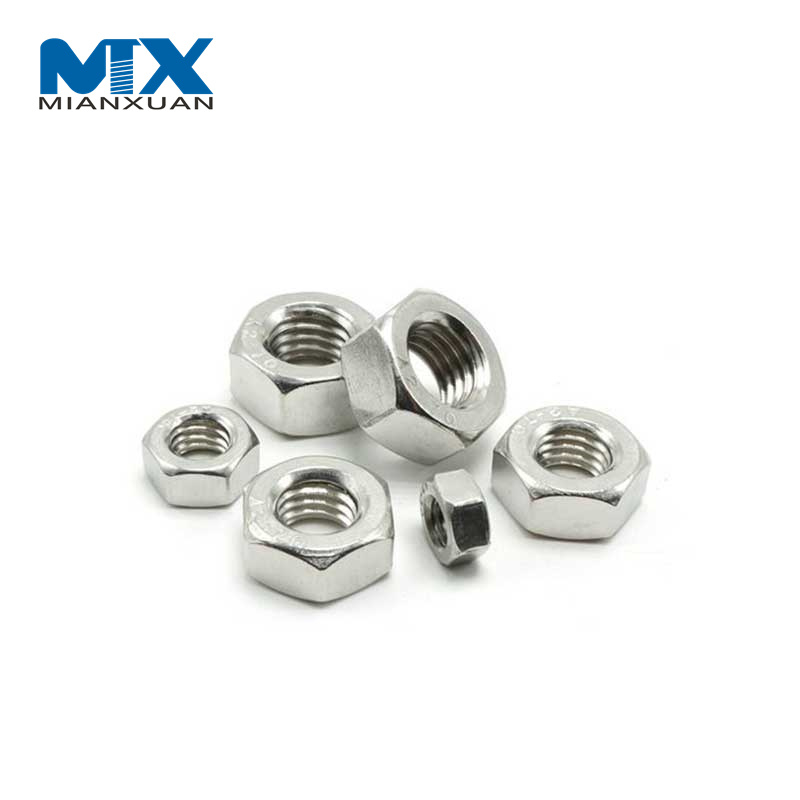 Нержавеющая сталь D6-80 ASME B 18.2.2 Тяжелые шестигранные плоские контргайки