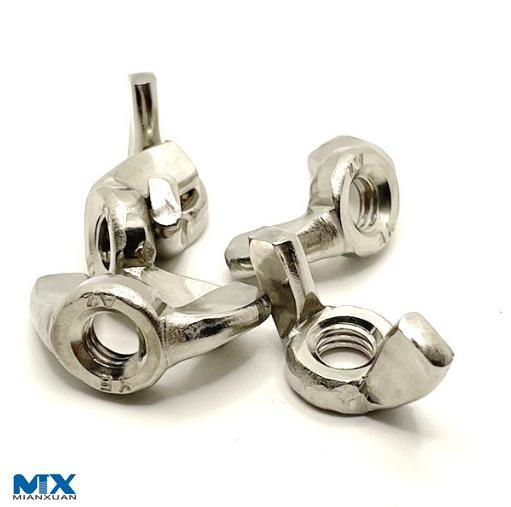 Барашковые гайки из нержавеющей стали для мебели