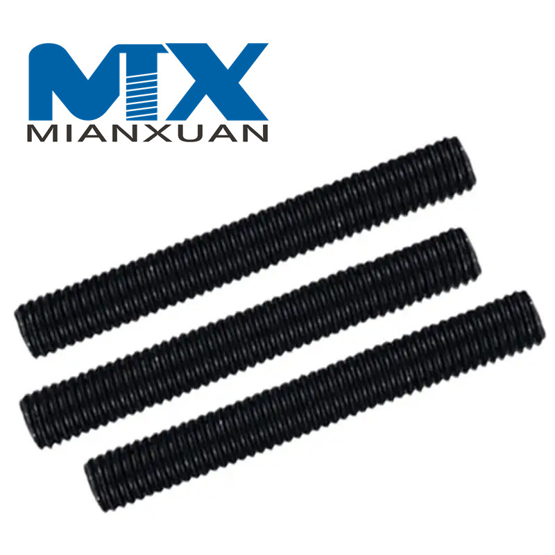 Высокопрочные резьбовые стержни с черным оксидным покрытием