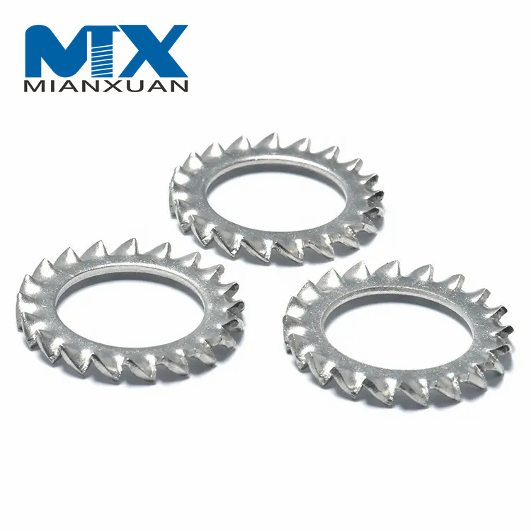 Диаметр Стопорной шайбы с внешним зубом