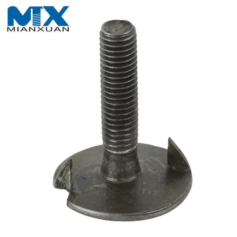 Болт DIN15237 ковшового элеватора из углеродистой стали с черной окисью OEM