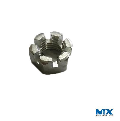 Толстые гайки с шестигранными шлицами, дюймовая серия