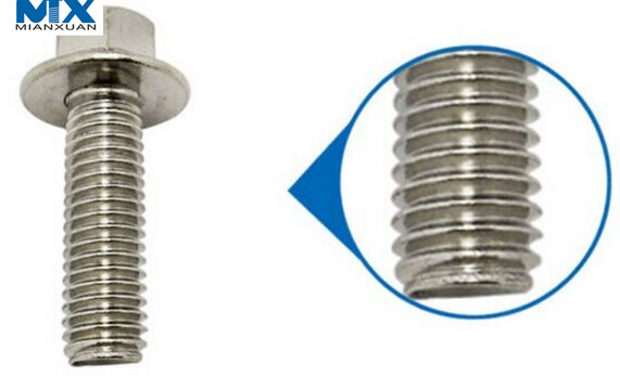 Шестигранные фланцевые болты для строительства