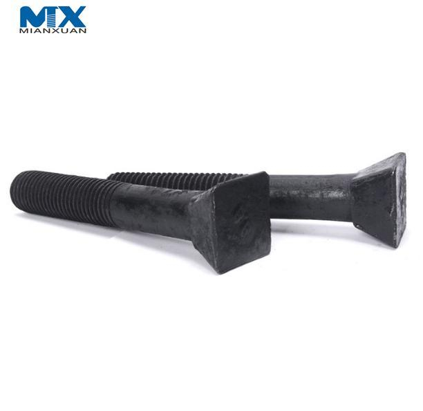 Специальный болт для железнодорожной квадратной головки