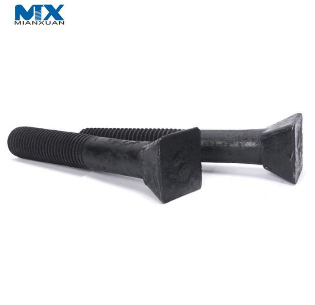 Специальный болт для железнодорожной квадратной головки