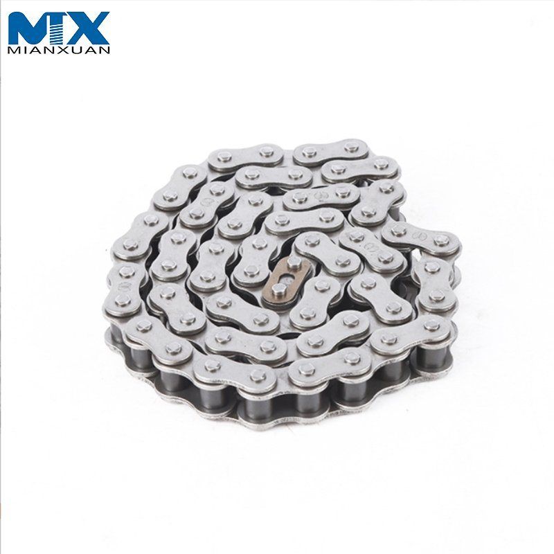 Промышленная изготовленная на заказ передаточная цепь приводной роликовой цепи 10А-3 из углеродистой стали