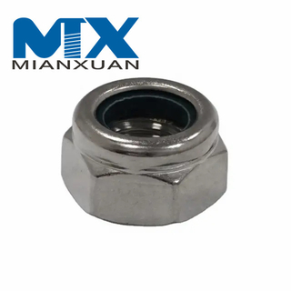 DIN985 Самоконтрящаяся гайка из углеродистой стали