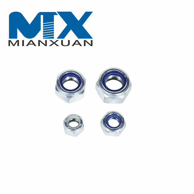 DIN985 Самоконтрящаяся гайка из углеродистой стали