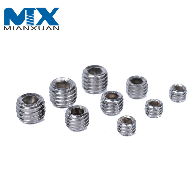 DIN913 Черный оксид с плоской головкой и шестигранной головкой для дверной ручки