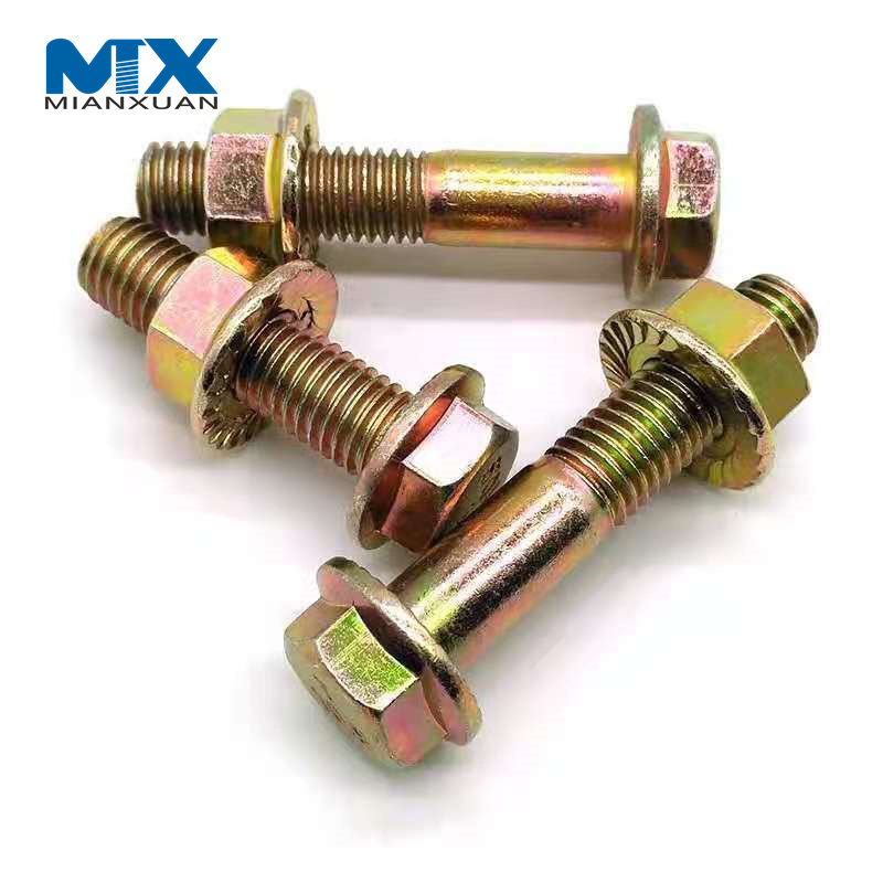 Китай Производство крепежа класса 8,8 Шестигранный болт Гайка Винт Шайба DIN931 DIN933