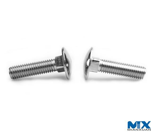 Болты с квадратным подголовком из нержавеющей стали дюймовой серии