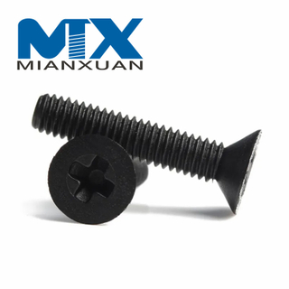 Винт Винты с потайной головкой и крестообразным шлицем