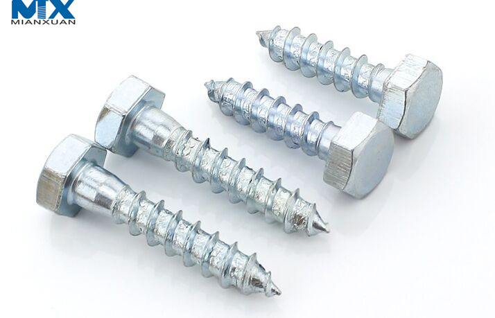 Винты с шестигранной головкой по дереву Coach Lag