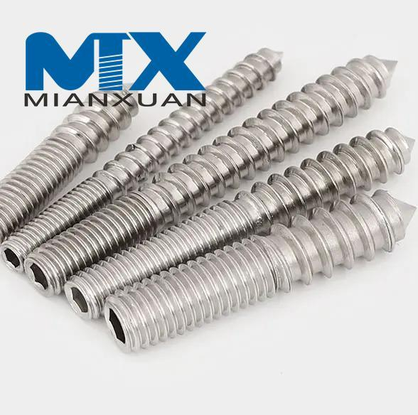 Болт с резьбой из нержавеющей стали DIN797