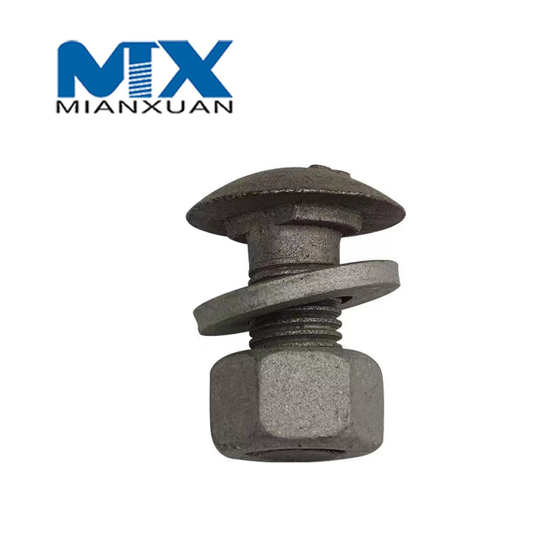 Набор болтов для крепления ограждения из оцинкованной стали горячего погружения