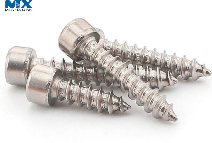 Шурупы с шестигранной головкой по дереву