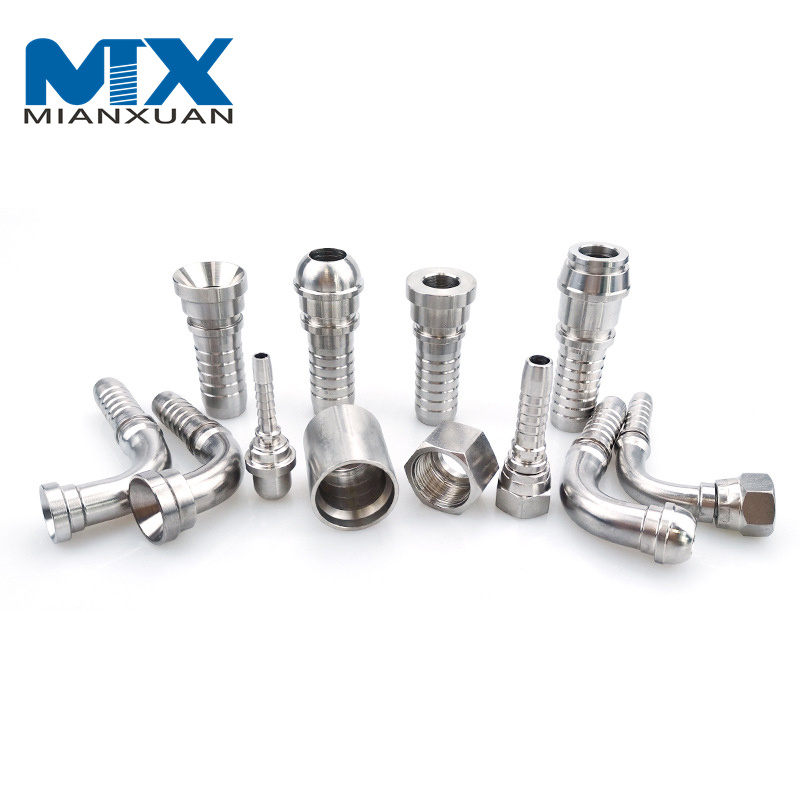 Фитинги для шлангов из нержавеющей стали Высококачественные фитинги для шланговых соединений винтового типа из нержавеющей стали