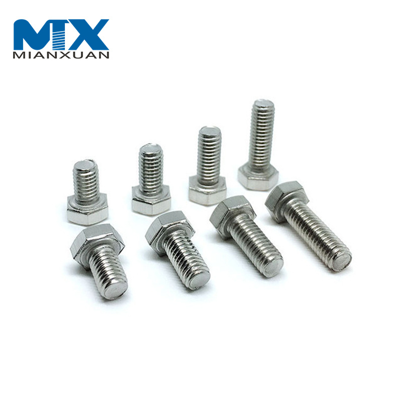 DIN931 M6 Bouten Tuerca Y Perno Крепежные болты Boulon с шестигранной головкой