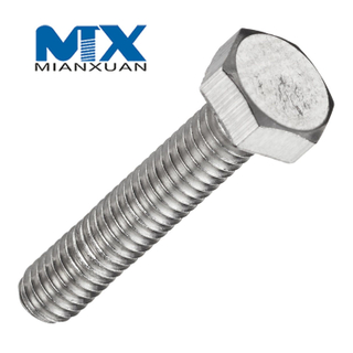 Углеродистая сталь 4,8 8,8 10,9 12,9 Болт с шестигранной головкой из мягкой стали ISO4017 Болт с шестигранной головкой 4017 M10 M12 M14 M16 M20 HDG Горячее цинкование ПОГРУЖЕНИЕМ