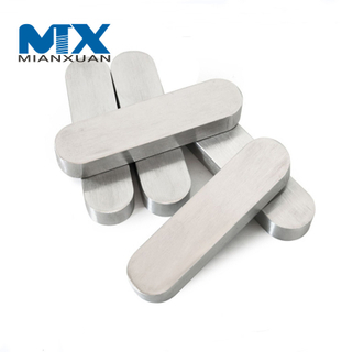 DIN6885 Тип: шпонка с закругленным концом, плоские штифты, параллельная шпонка