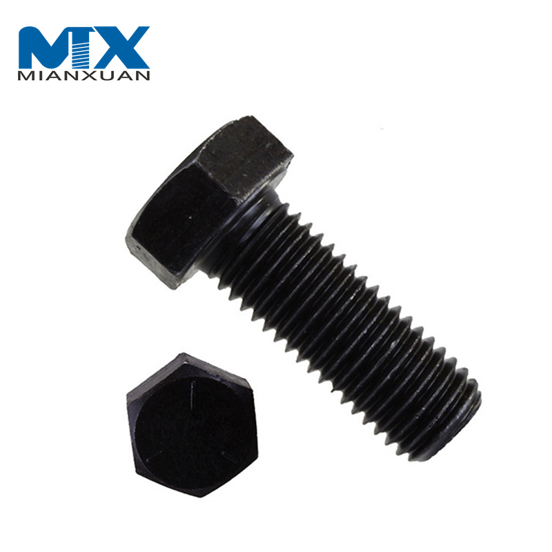 Болты Болты Высокопрочные ASME/ANSI B 18.2.1 ASTM A325 A193 B8 1/2' 2' Тяжелые болты с шестигранной головкой из нержавеющей стали