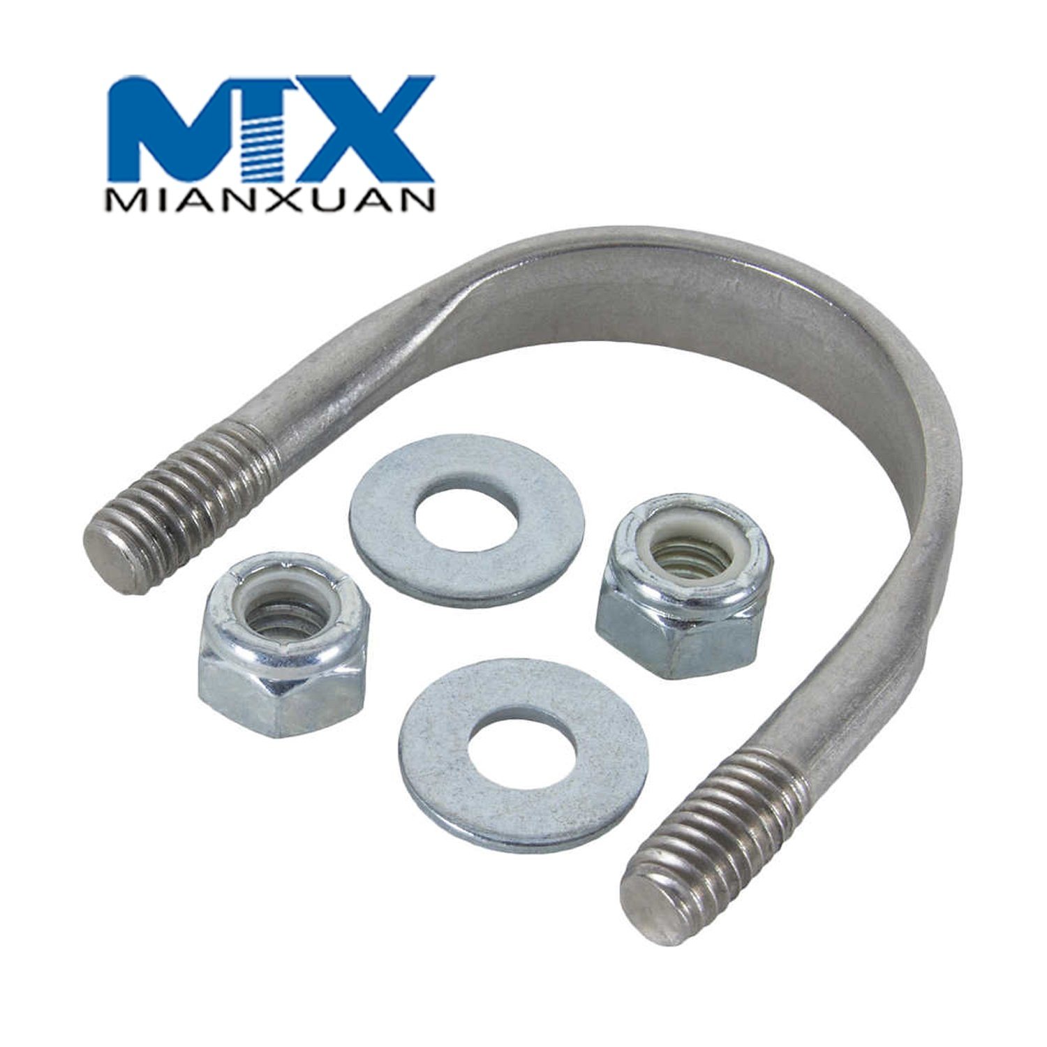 A2-70 A4-80 SUS316 Крепеж из нержавеющей стали 304 U-образный болт DIN3570